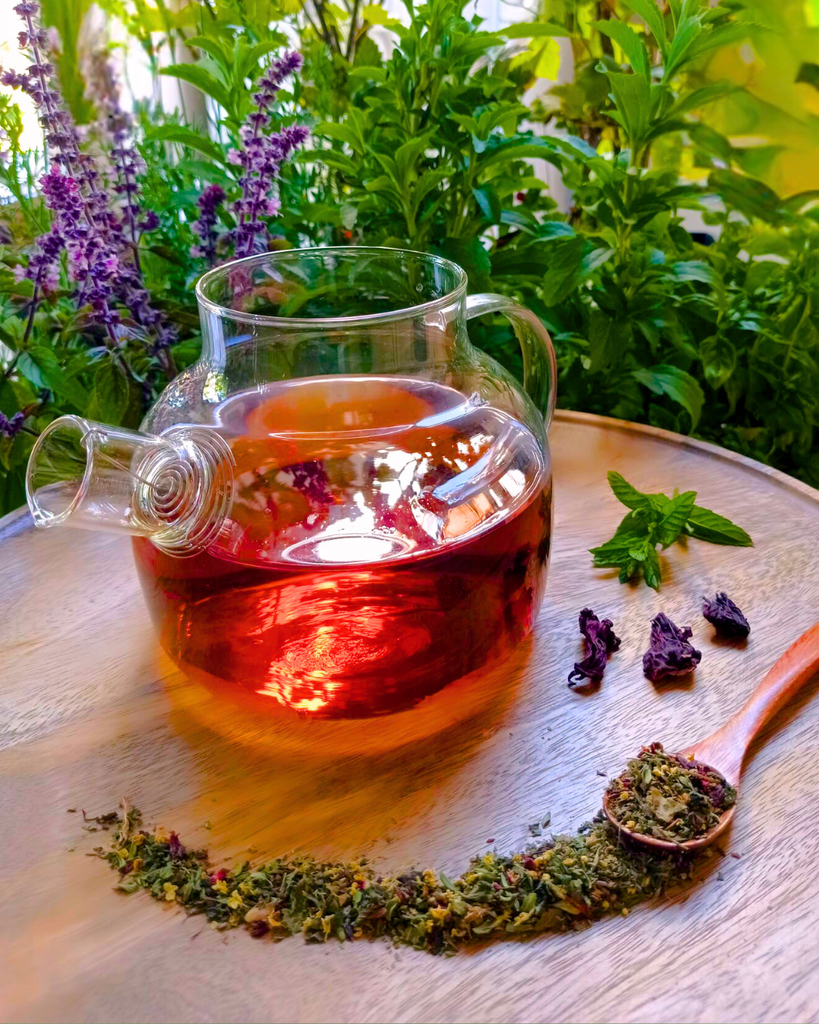 Tisane Fraîcheur d’été – Menthe & Hibiscus