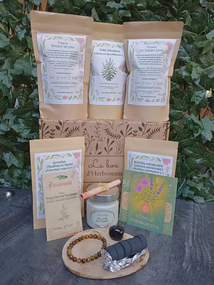 Box d'Herborestia n°2 (septembre - octobre 2025) "spéciale rentrée" - EN RUPTURE DE STOCK